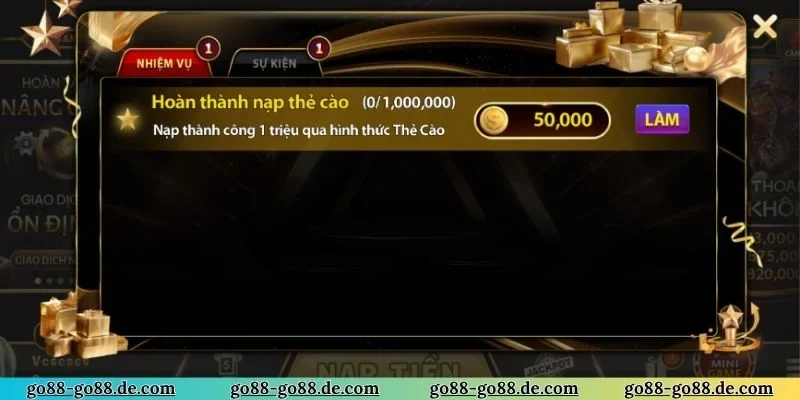 Sức hút hấp dẫn từ ưu đãi khuyến mãi GO88
